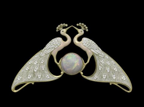 10. Double Peacock Necklace*