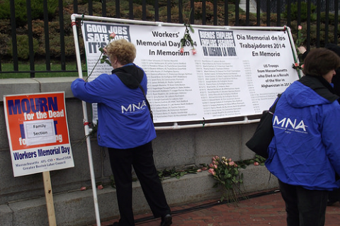 Mass. Workers Memorial Day 2014