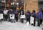 32BJ Genzyme rally