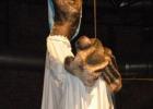 20 foot tall puppet at the Cyclorama